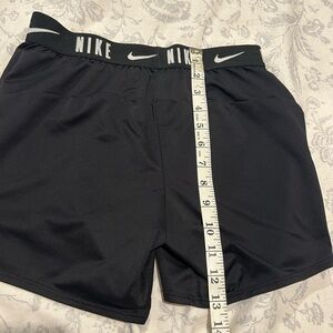 Nike Black and Gray Dri-FIT Shorts
